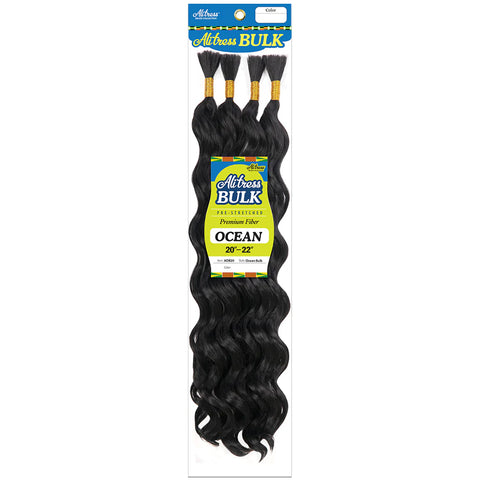 Alitress 4X Premium Human Blend Tresses BOHO pré-étirées, volume profond, 18 à 26 pouces
