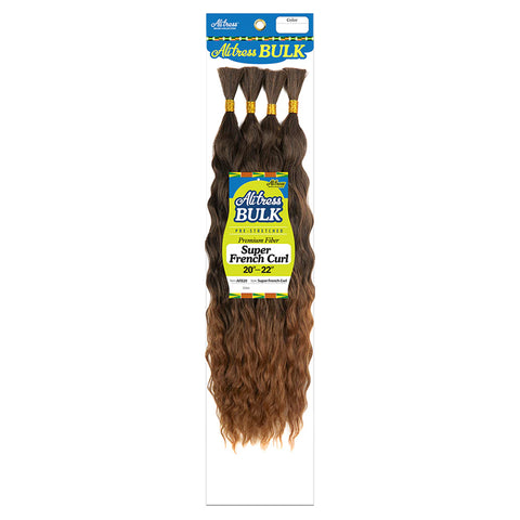 Alitress 4X Premium Human Blend Tresses BOHO pré-étirées, volume profond, 18 à 26 pouces
