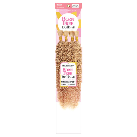 Born Free 4X Ali 100 % cheveux humains pré-étirés BOHO tresses profondes en vrac 18-20"