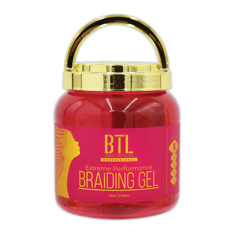 Cire gel pour tressage professionnelle BTL Extreme Neat (227 g - 473 g)