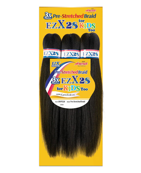 28" X-PRESSION 3X EASY EZ BRAID Pre-Streched Braid