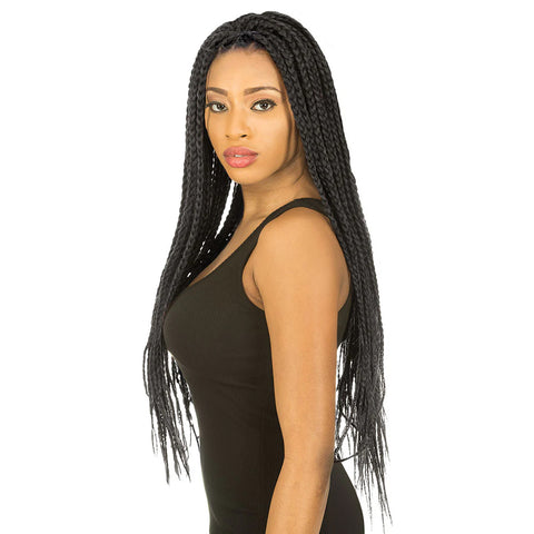 3X Bundles Volume-X Premium 100% Kanekalon Yaki Pre-Stretched Braid 52"