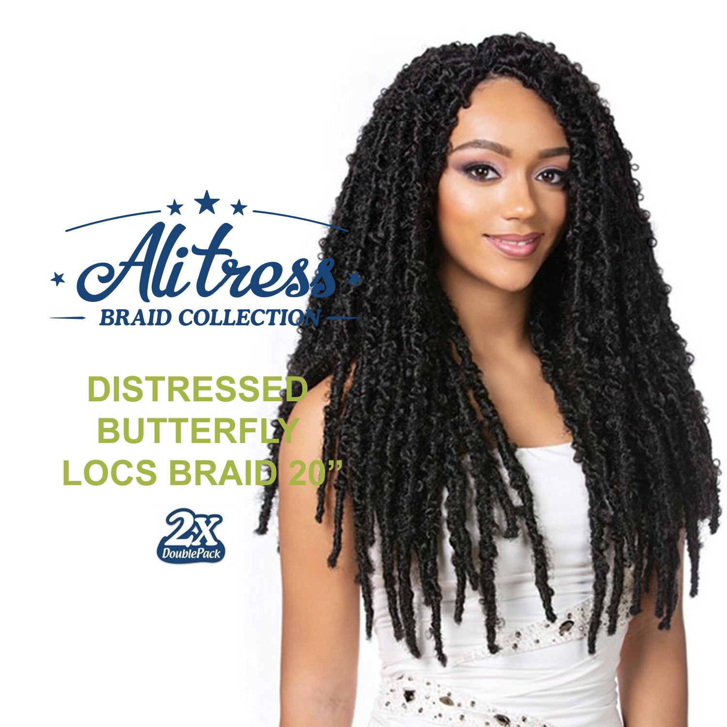 Alitress Butterfly Locs 20