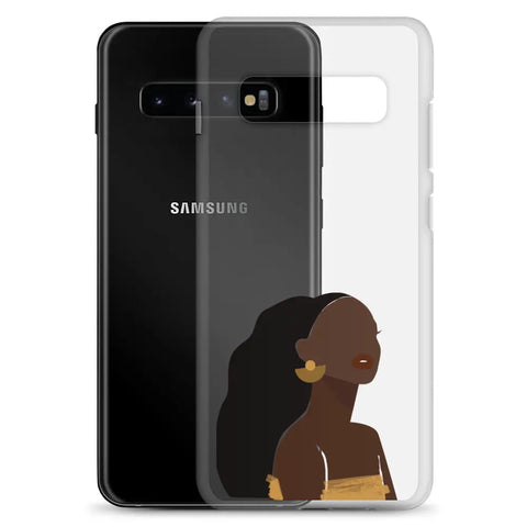 Protective Clear Beautiful Case for Samsung® Galaxy Phones Delivery Hair