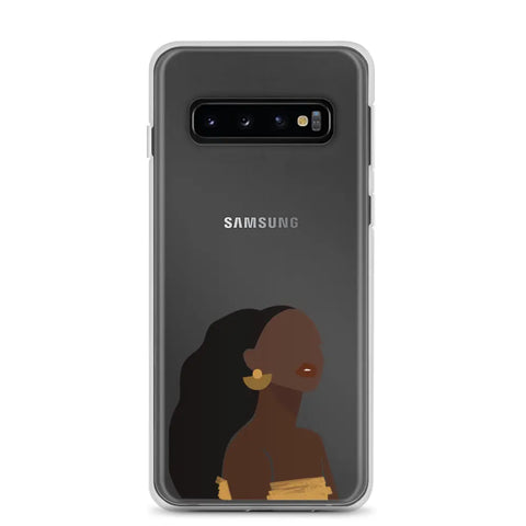 Protective Clear Beautiful Case for Samsung® Galaxy Phones Delivery Hair