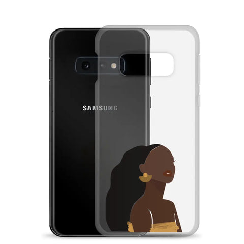 Protective Clear Beautiful Case for Samsung® Galaxy Phones Delivery Hair