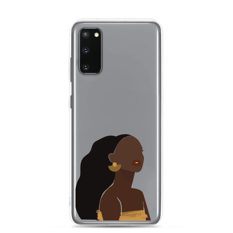 Protective Clear Beautiful Case for Samsung® Galaxy Phones Delivery Hair