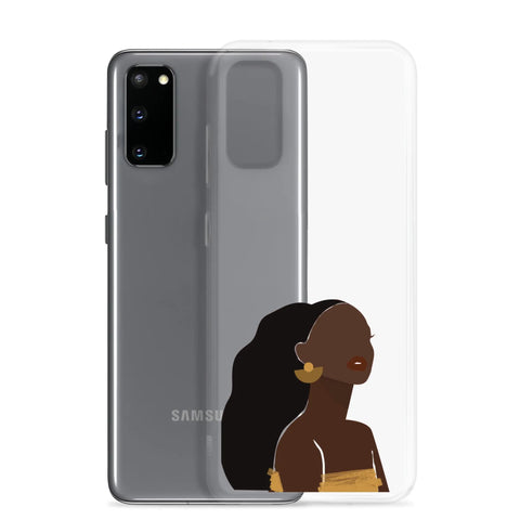 Protective Clear Beautiful Case for Samsung® Galaxy Phones Delivery Hair