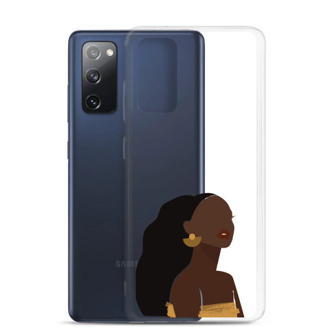 Protective Clear Beautiful Case for Samsung® Galaxy Phones Delivery Hair