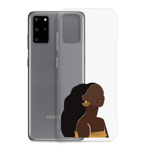 Protective Clear Beautiful Case for Samsung® Galaxy Phones Delivery Hair