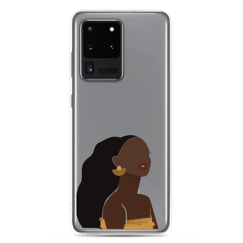 Protective Clear Beautiful Case for Samsung® Galaxy Phones Delivery Hair