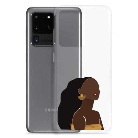 Protective Clear Beautiful Case for Samsung® Galaxy Phones Delivery Hair