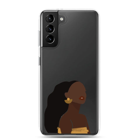 Protective Clear Beautiful Case for Samsung® Galaxy Phones Delivery Hair