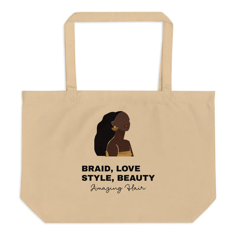 Braid Eco Friendly Organic Super Strong Stylish Tote Bag Delivery Hair
