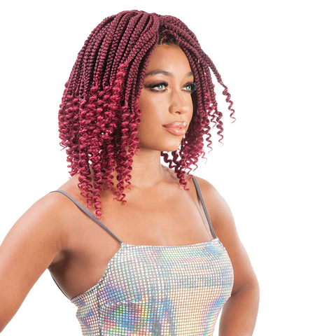 [Alitress] 10" 3X Box Braid w/ Coily Ends | Pre-Looped | 36 Strands