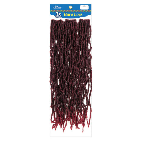 Tresse entrelacée au crochet 20" 3X BARE LOCS - ALITRESS [ABLK20X3]