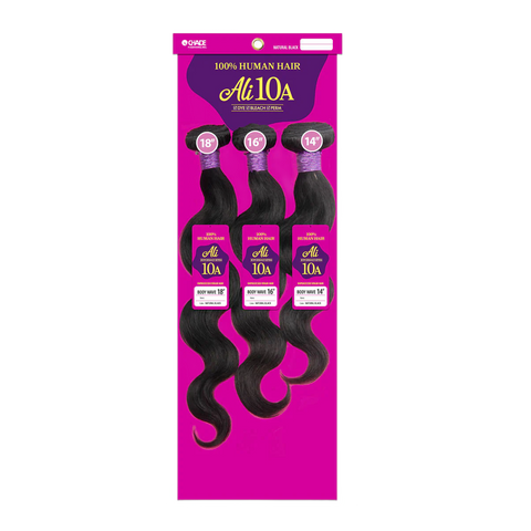 [ALI 10A] 100% Human Hair Bundle Extensions 3 PCS | 1 Pack Solution