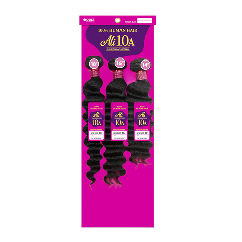 [ALI 10A] 100% Human Hair Bundle Extensions 3 PCS | 1 Pack Solution
