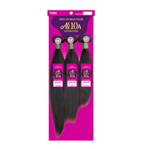 [ALI 10A] 100% Human Hair Bundle Extensions 3 PCS | 1 Pack Solution