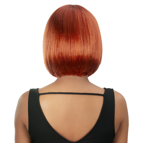 [ALI] Human Hair Short Full Wig - Baddie Doll 01