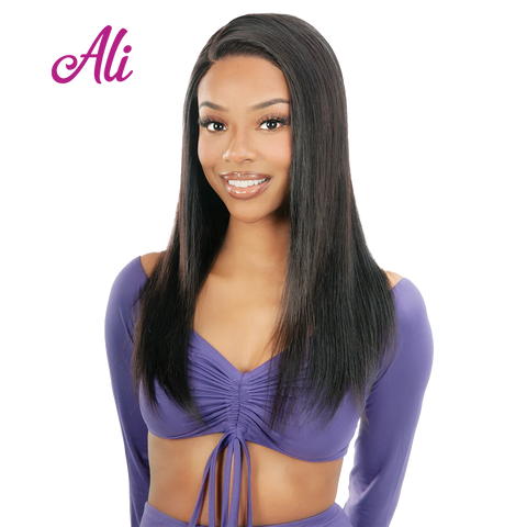 [ALI] Wear & Go 6X6 Remi Closure Wig Straight 22"