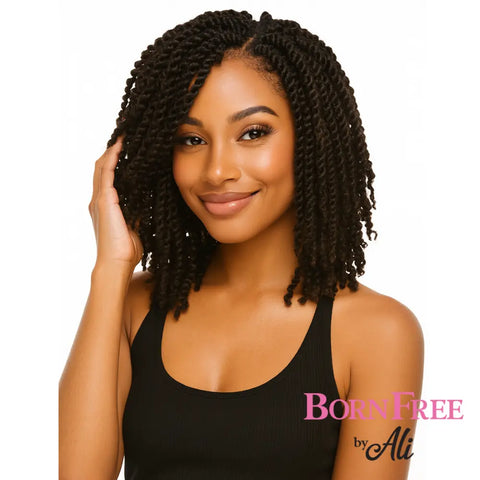 [BORN FREE] Afro Kinky Bulk | 100% Human Hair | Natural Texture Bulk Hair BORN FREE