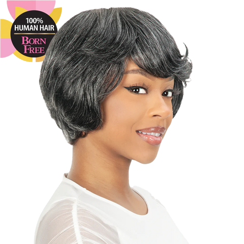 [Born Free] Wig Human Hair (Mama Wig Collection) - MAMA 01