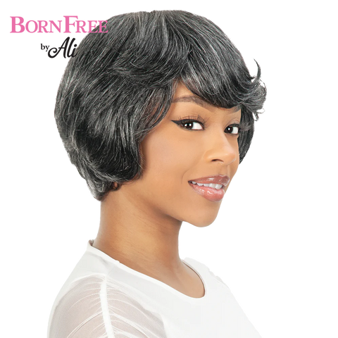 [Born Free] Wig Human Hair (Mama Wig Collection) - MAMA 01