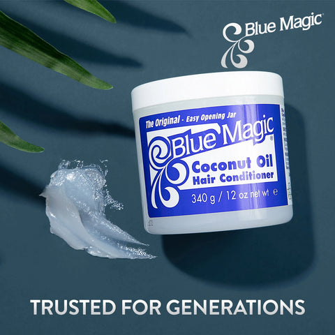 [BlueMagic] Coconut Oil Hair &Scalp  Conditioner 12oz | BOX DEAL BLUEMAGIC