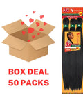 [BOX DEAL] 50" 3X African Collection X-Pression Braid | Pre-Stretched AFRICAN COLLECTION
