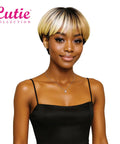 [Cutie] 505 Leah | Synthetic Full Wig | Short Straight CUTIE COLLECTION