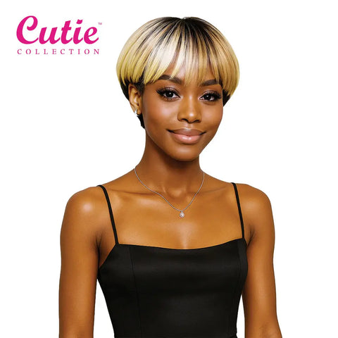 [Cutie] 505 Leah | Synthetic Full Wig | Short Straight CUTIE COLLECTION