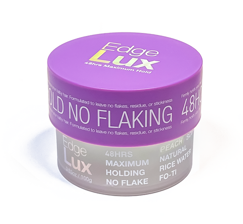 Edge Lux 48 Hour Edge Control Maximum Hold Natural Hair Gel Set