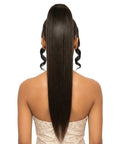 [Flowy Crown] Bang N Pony 01 | Bang & Ponytail Hairpiece | Long Straight FLOWY CROWN