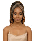 [Flowy Crown] Bang N Pony 02 | Bang & Ponytail Hairpiece | Long Wavy FLOWY CROWN