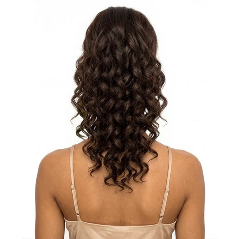 [Flowy Crown] Bang N Pony 04 | Bang & Ponytail Hairpiece | Medium Curly FLOWY CROWN