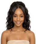 [Flowy Crown] Bang N Pony 05 | Bang & Ponytail Hairpiece | Long Curly FLOWY CROWN