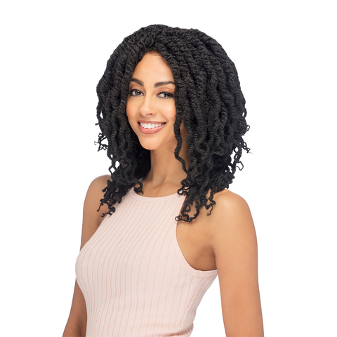 [ Vivica Fox ] 16″ Afro Curl | Human Hair Extension | Kinky Bulk | 2 Bundles