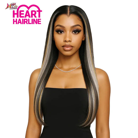 [Magic Lace] Heart Hairline 06 | HD Lace Front Wig | Long Straight - MHH06 MAGIC LACE