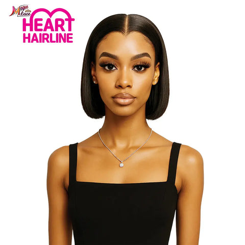 [Magic Lace] Heart Hairline 07 | HD Lace Front Wig | Short Bob - MHH07 MAGIC LACE