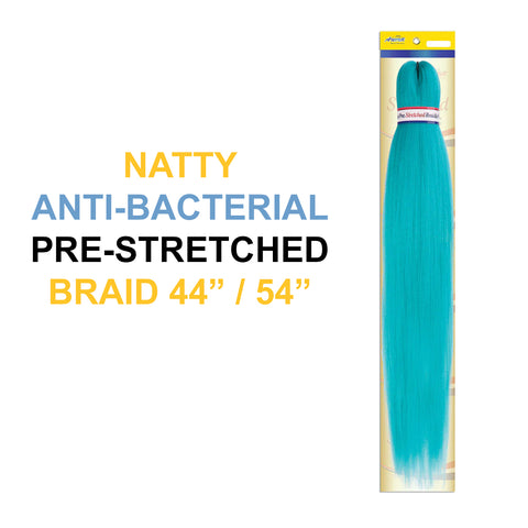 Tresse antibactérienne pré-étirée Natty 44" 54" [NPS44, NPS54] 