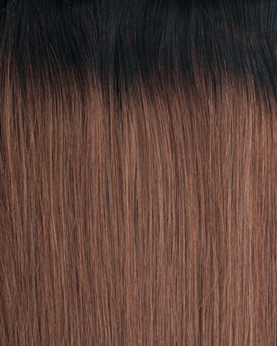 [Ali Naturale] Yaki Straight Wig | Center Part | Human Hair 32"