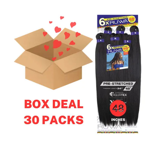 [BOX DEAL] 48" 6X Ruwa X-Pression Aquatex Braid | Pre-Stretched RUWA