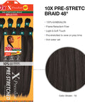 [BOX DEAL] African Collection 48" 10X X-Pression Braid | Pre-Stretched | - Delivery Hair