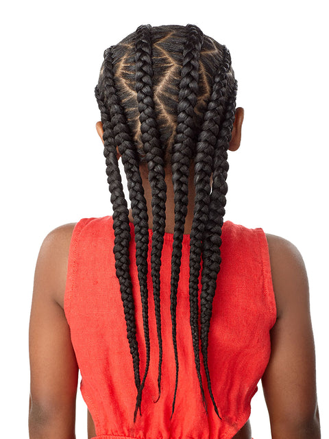 28" X-PRESSION 3X African Collection BRAID Pre-Streched Braid