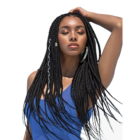 18" Ruwa 3X Pre-Stretched African Collection XPRESSION Braids